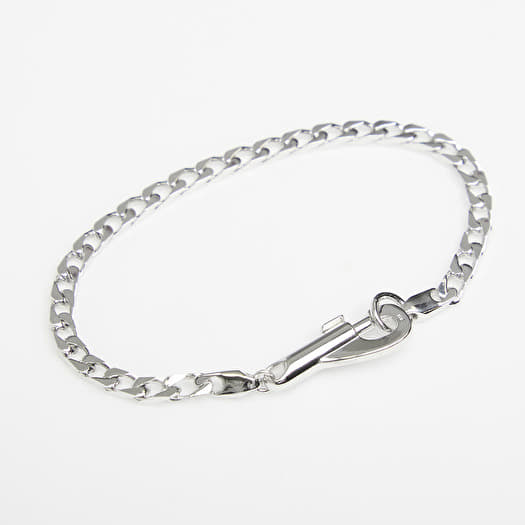 アクセサリー meian sterling silver chain bracelet Miansai 4mm Snap Chain Bracelet Sterling Silver | Footshop