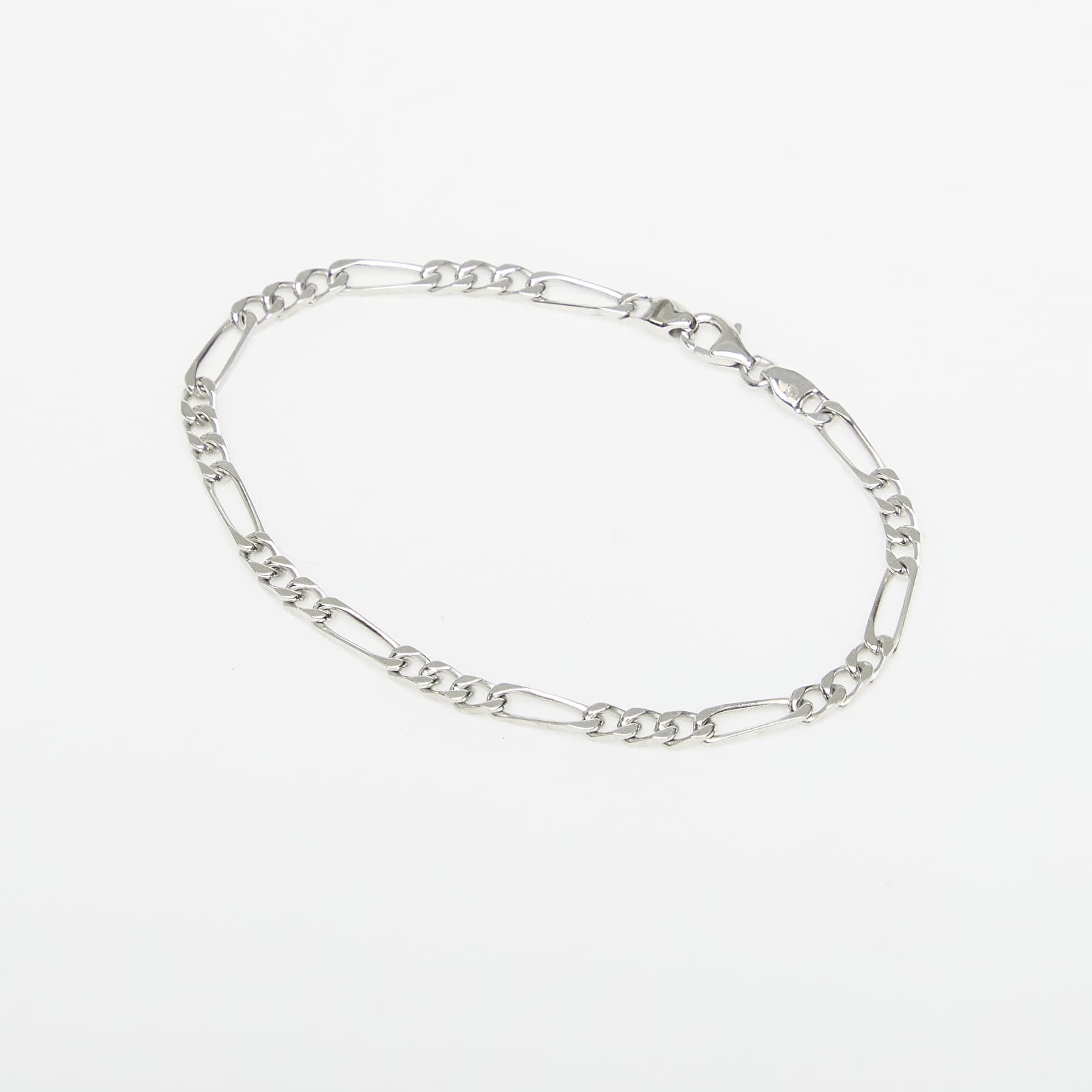 Brățară Miansai 3mm Figaro Chain Bracelet Sterling Silver M