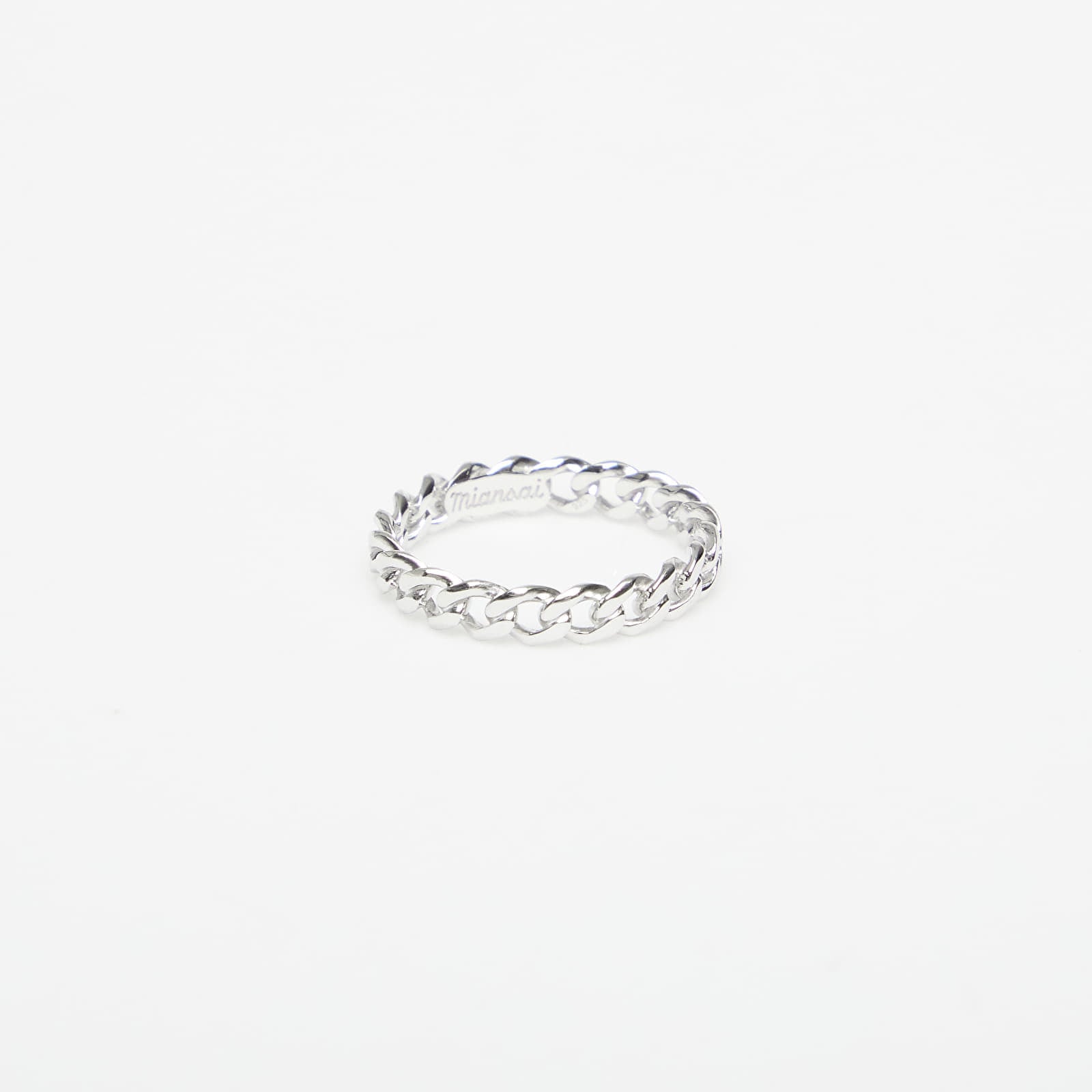 Miansai Cuban Link Ring Sterling Silver 9