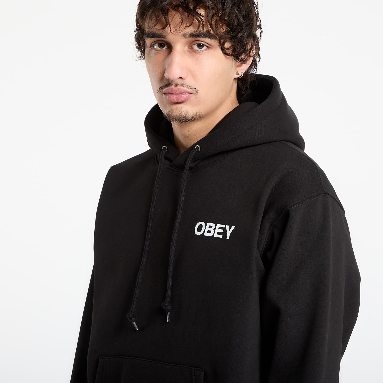 Felpe OBEY Doberman Pullover Hood Black