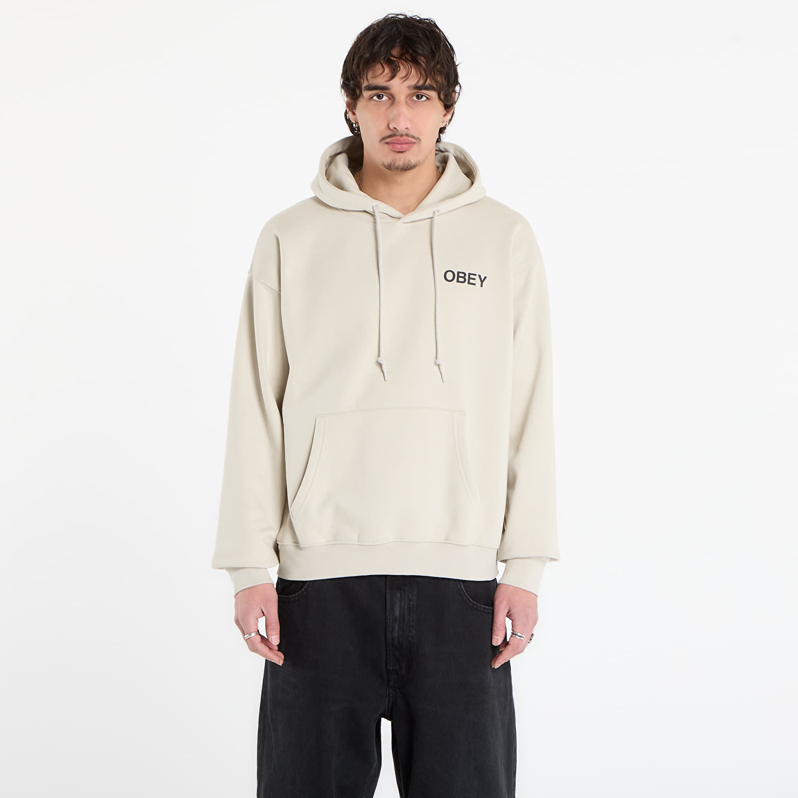 Felpe OBEY Doberman Pullover Hood Moonstruck