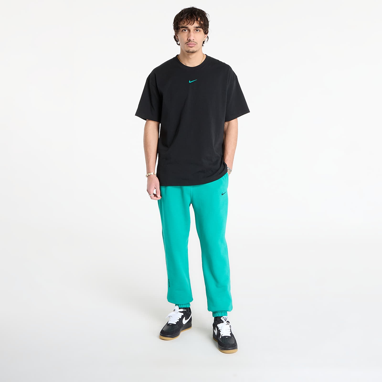 Trenerke Nike x NOCTA Fleece CS Sweatpants Neptune Green/ Black
