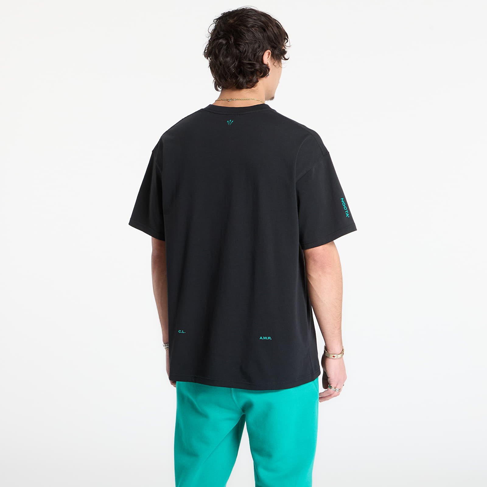 T-shirts Nike x NOCTA Men's T-Shirt Black/ Neptune Green
