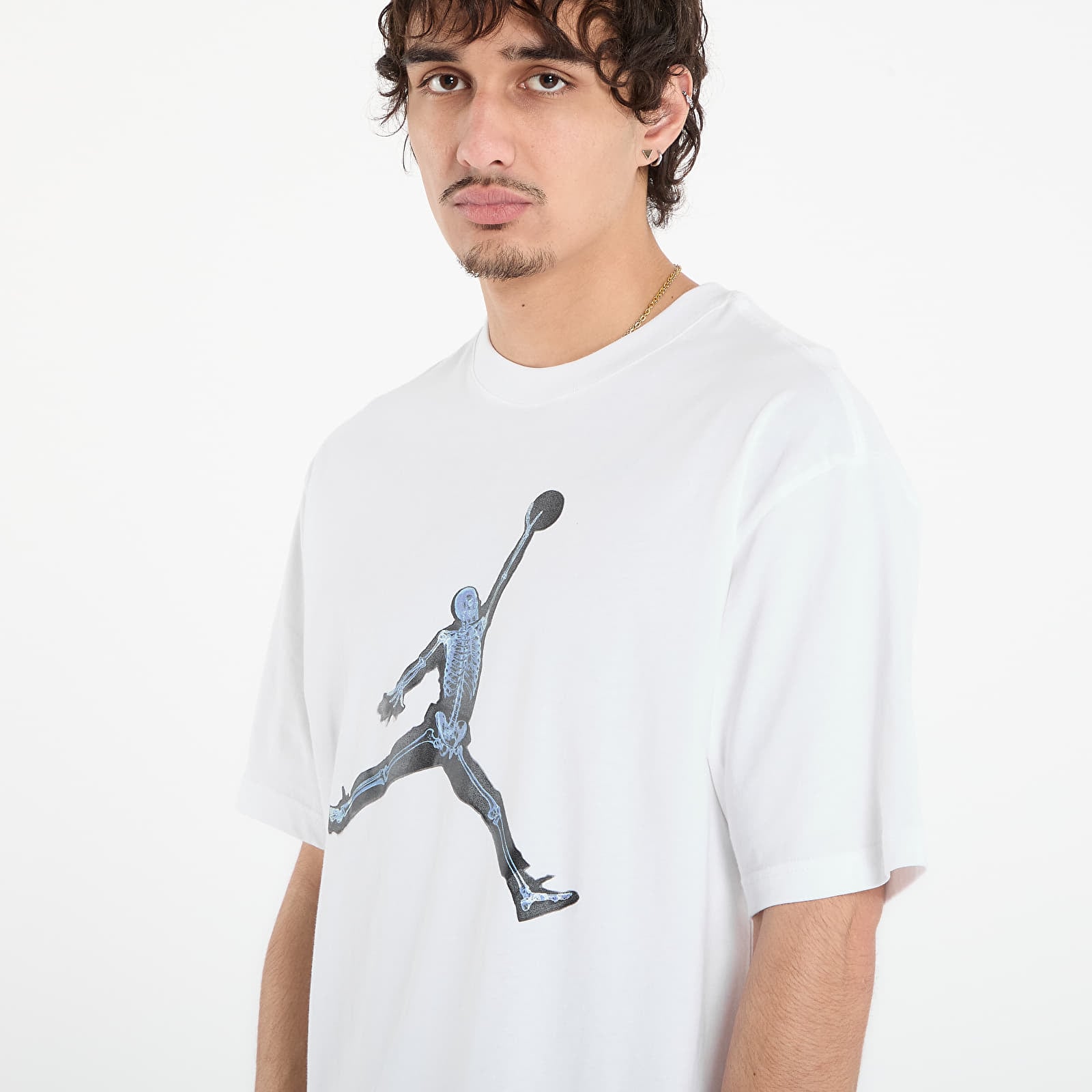 Trička Jordan Men's T-Shirt White/ Black