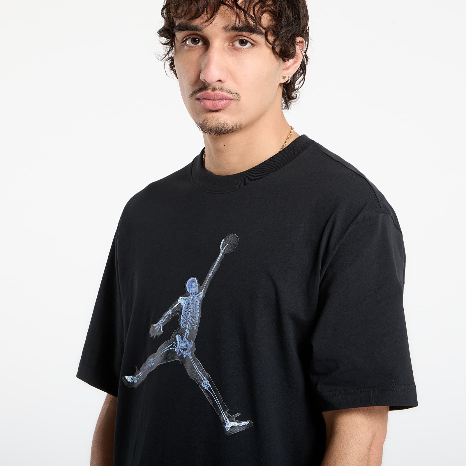T-skjorter Jordan Men's T-Shirt Black/ White