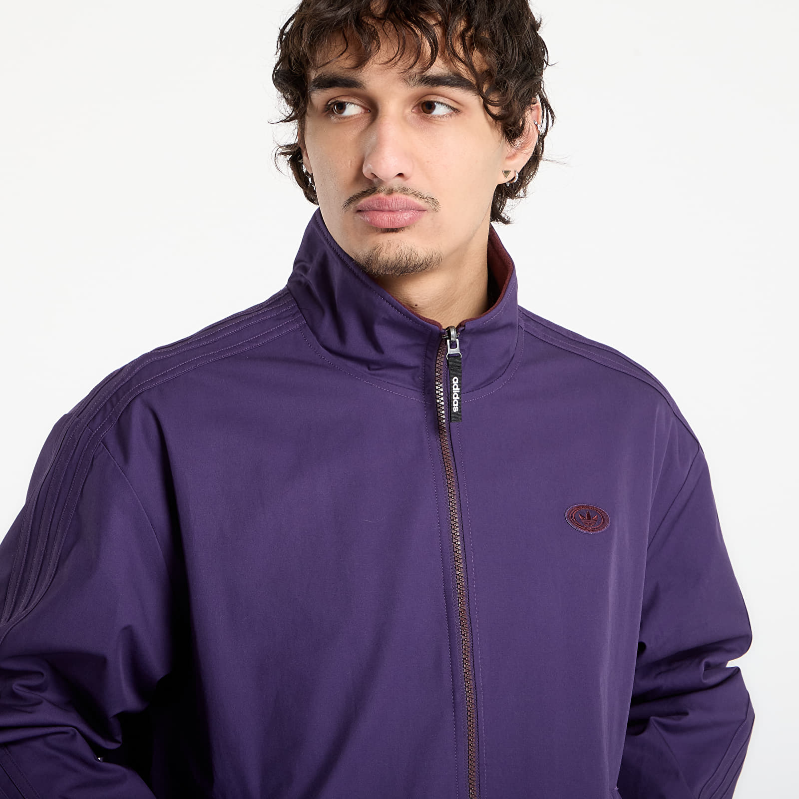 Jakker adidas Firebird Jacket Aura Plum/ Aura Ruby