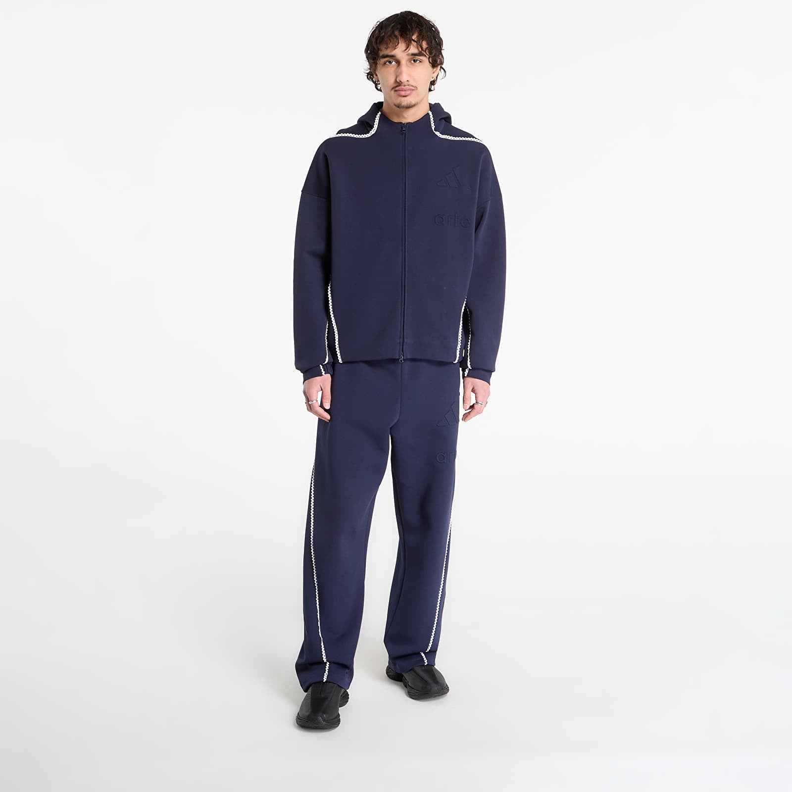 Bluzy adidas x arte Z.N.E. Full-Zip Track Top Legend Ink/ White