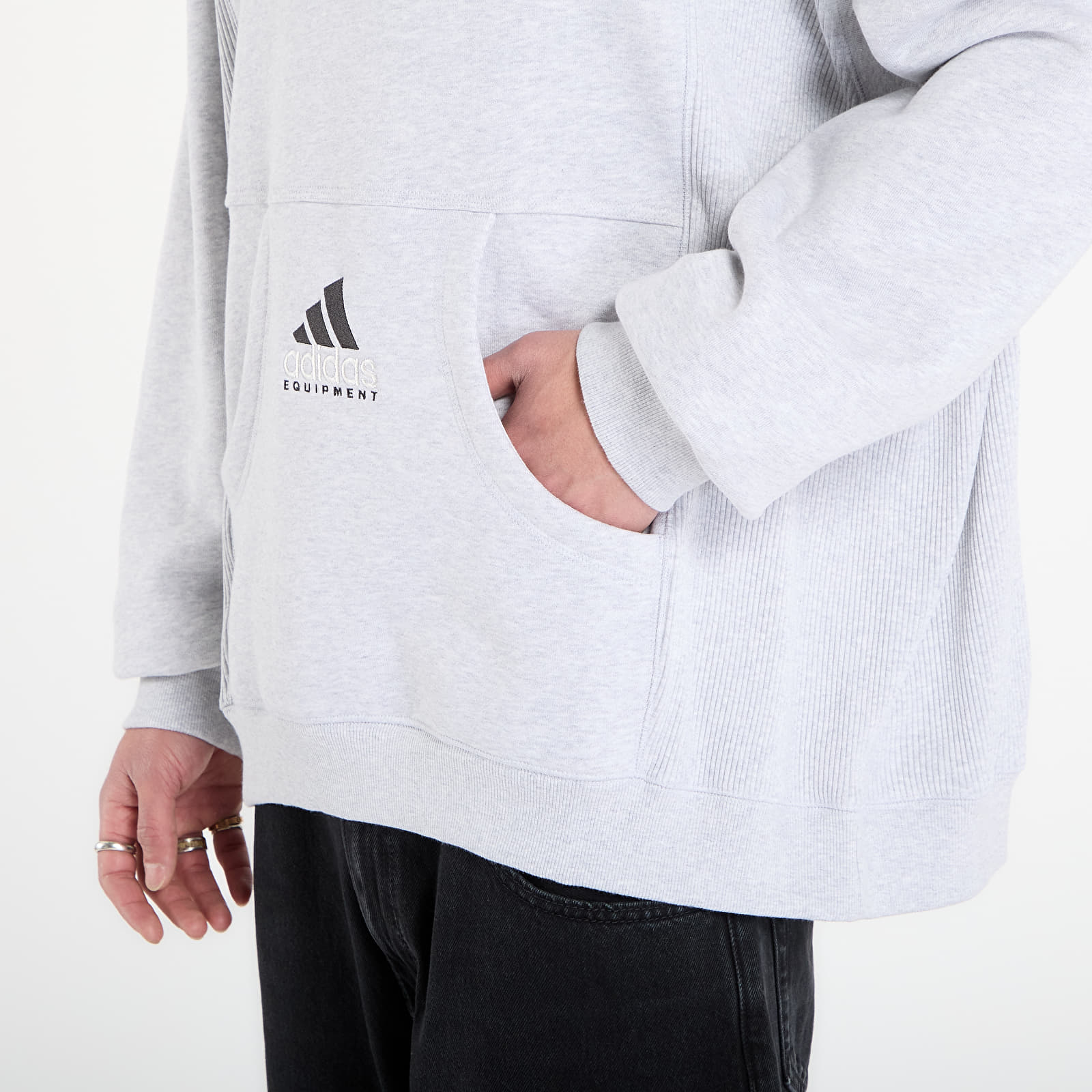 Hoodies and sweatshirts  adidas Equipment Hoodie Light Grey Heather