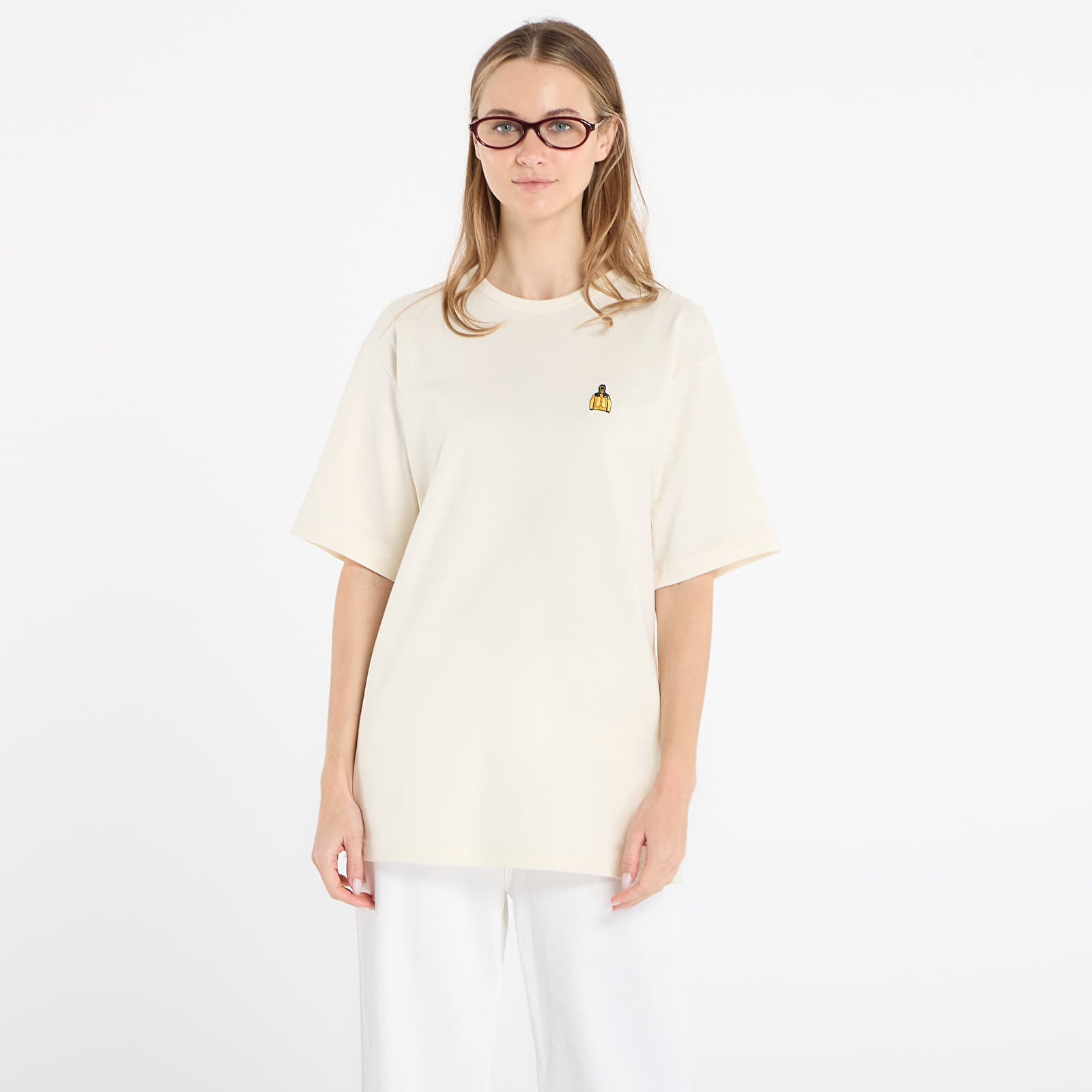 T-shirts The North Face S/S Icon Mountain Jckt Relaxed Tee UNISEX White Dune