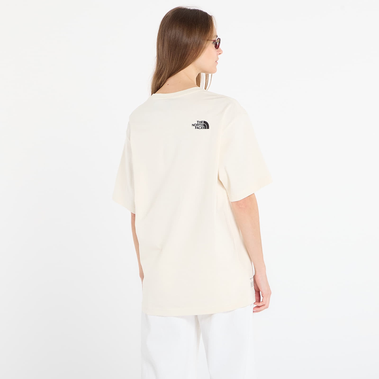 T-shirts The North Face S/S Icon Mountain Jckt Relaxed Tee UNISEX White Dune