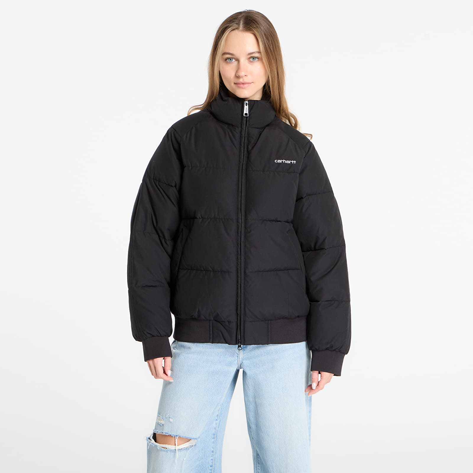 Jackets Carhartt WIP Nebraska Jacket UNISEX Black/ White
