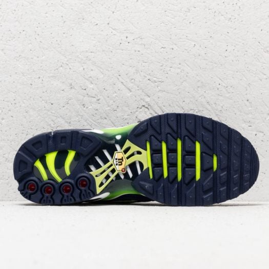 Women s shoes Nike Air Max Plus GS Midnight Navy Volt Blue Void