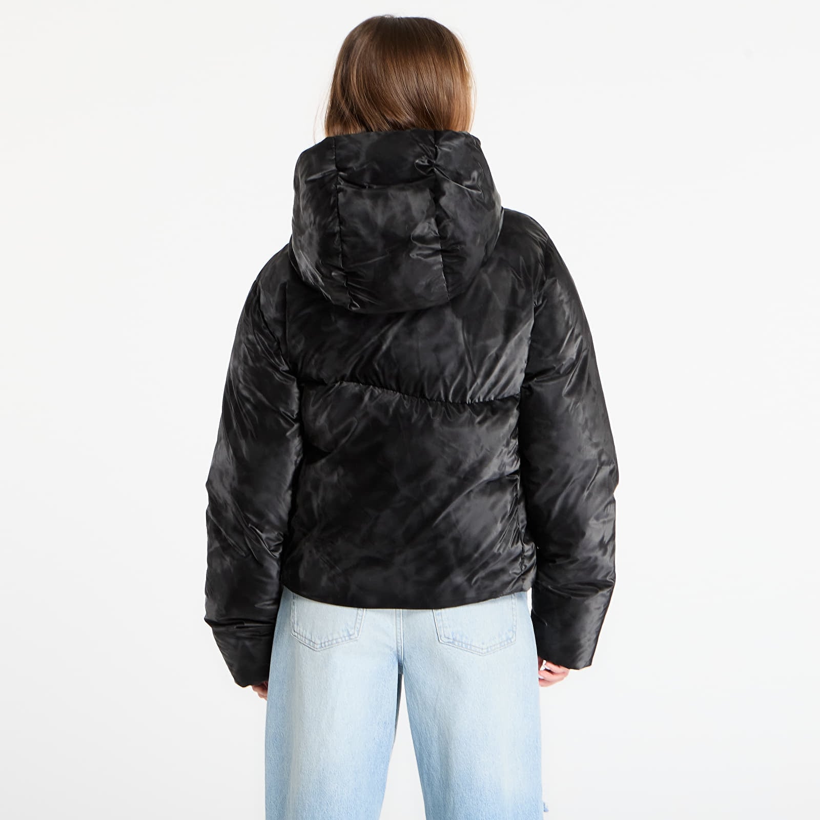 Kurtki DIME Wavy Puffer UNISEX Smoke Black