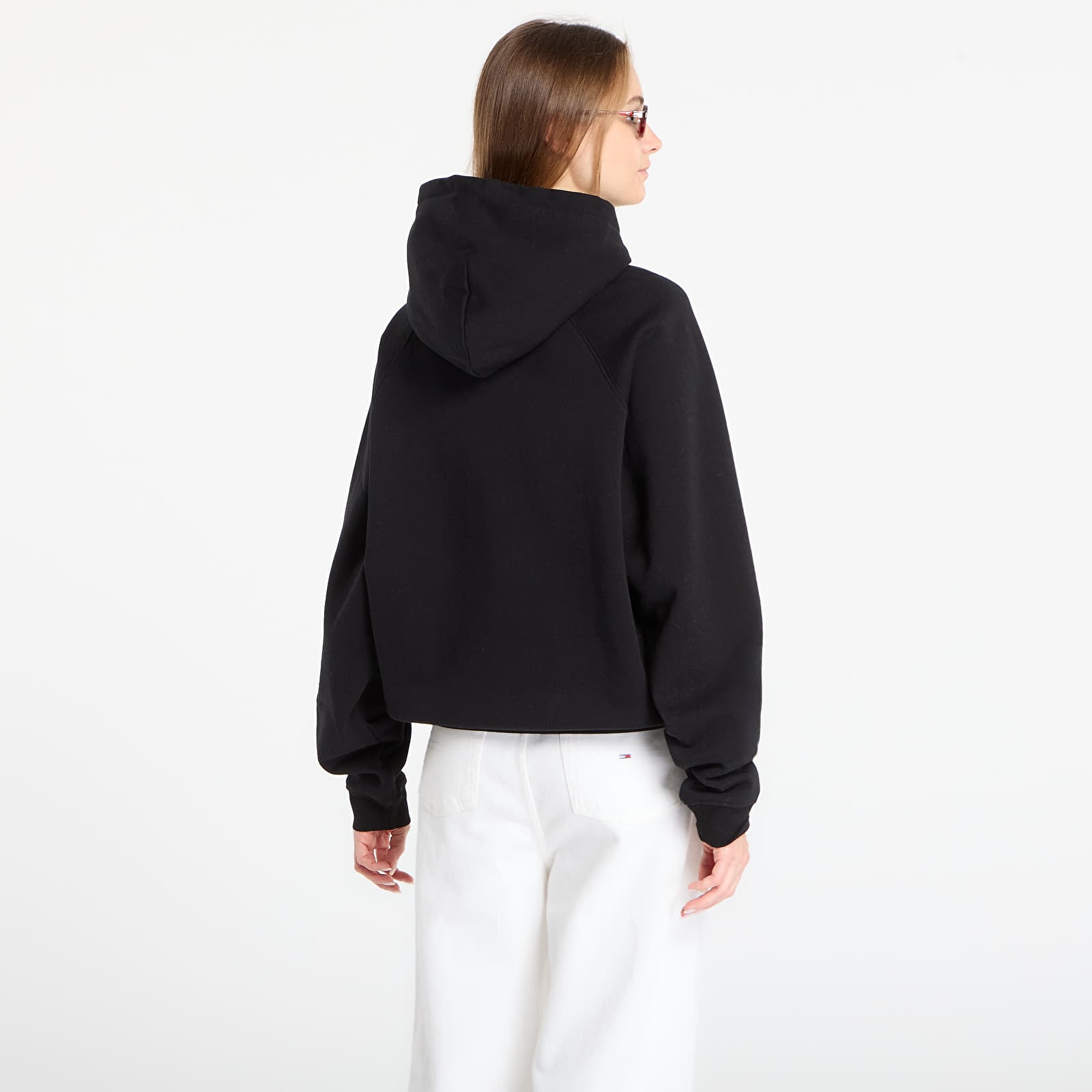 Bluzy DIME Cursive Small Logo Hoodie UNISEX Black