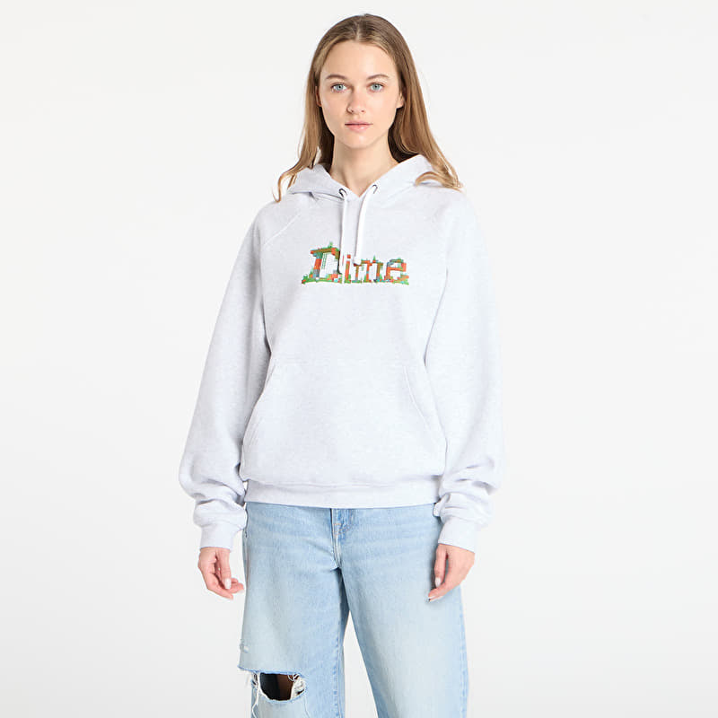 Sweatshirt DIME Classic Dimecraft Hoodie UNISEX Ash