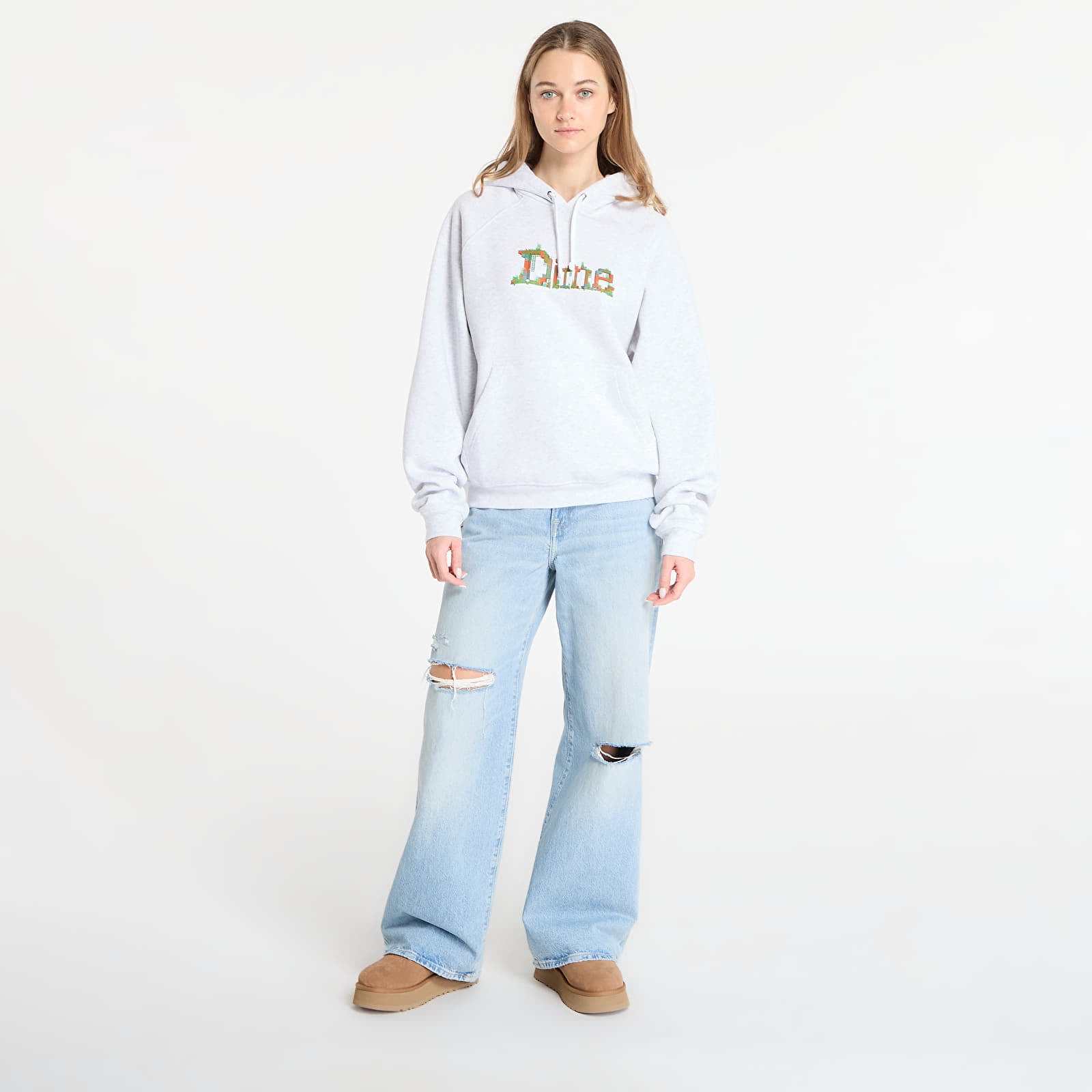 Bluzy DIME Classic Dimecraft Hoodie UNISEX Ash