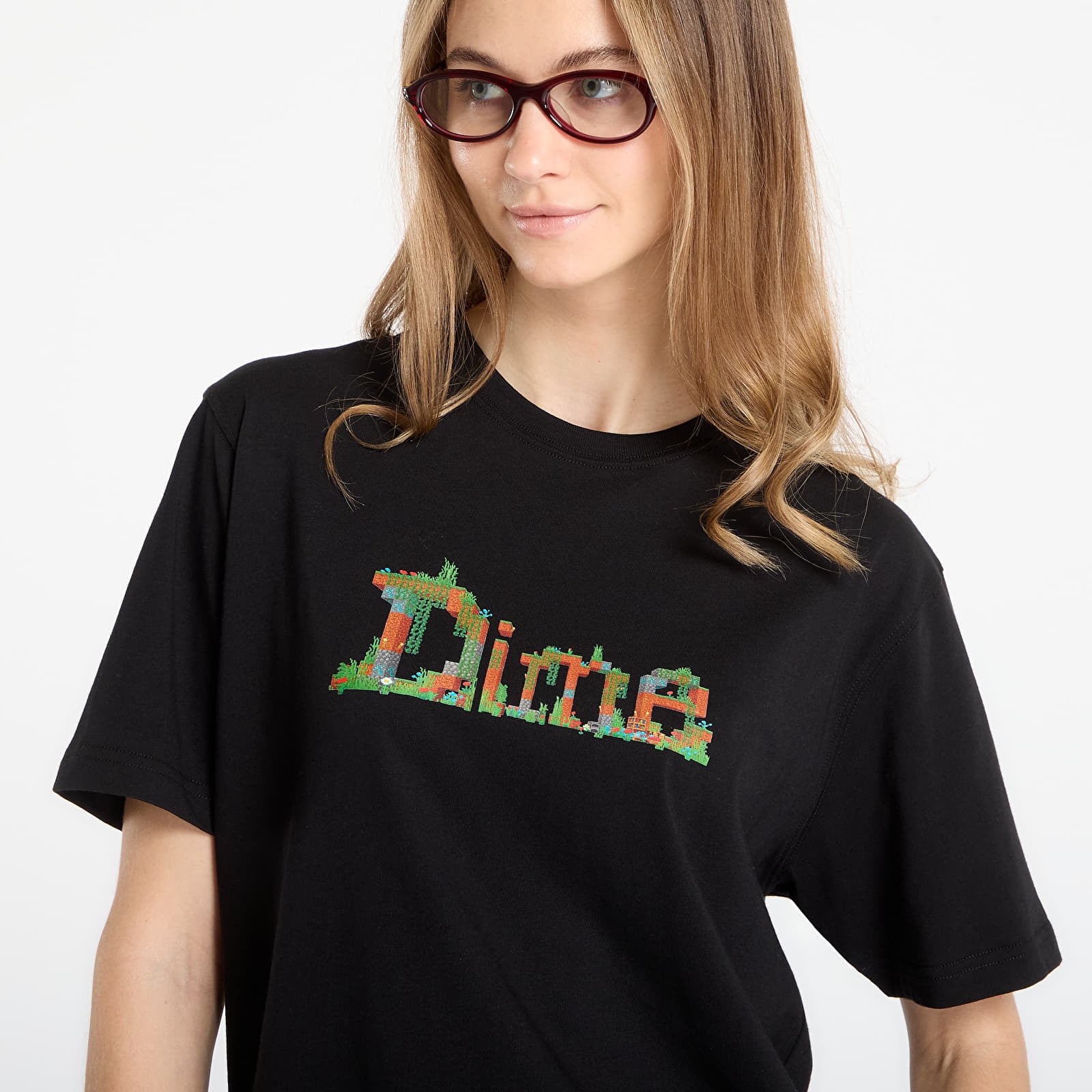 T-Shirts DIME Classic Dimecraft T-Shirt UNISEX Black