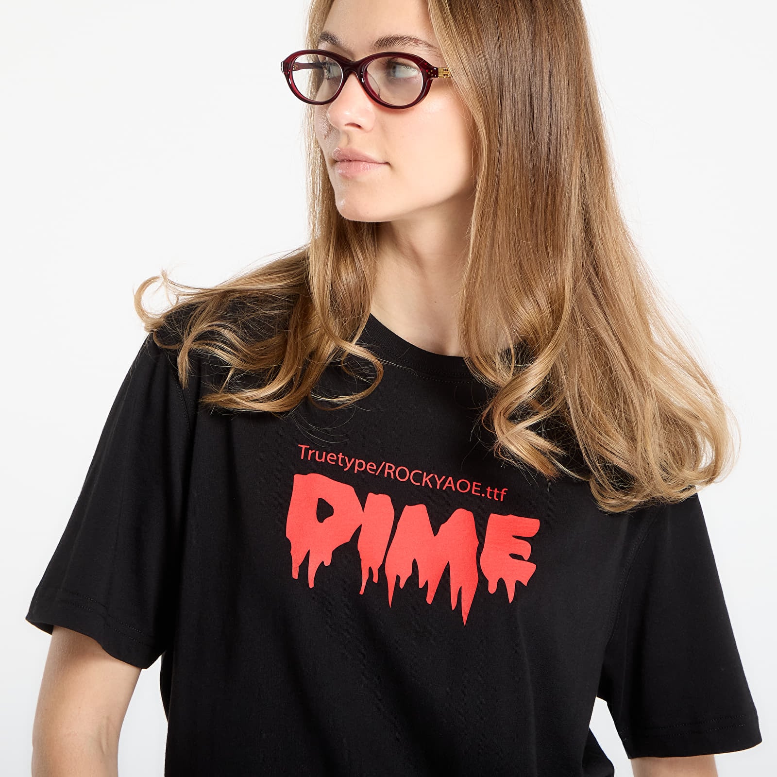 Koszulki DIME Trill T-Shirt UNISEX Black