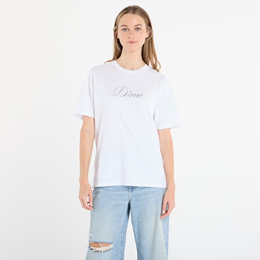 Camiseta DIME Cursive T-Shirt UNISEX White