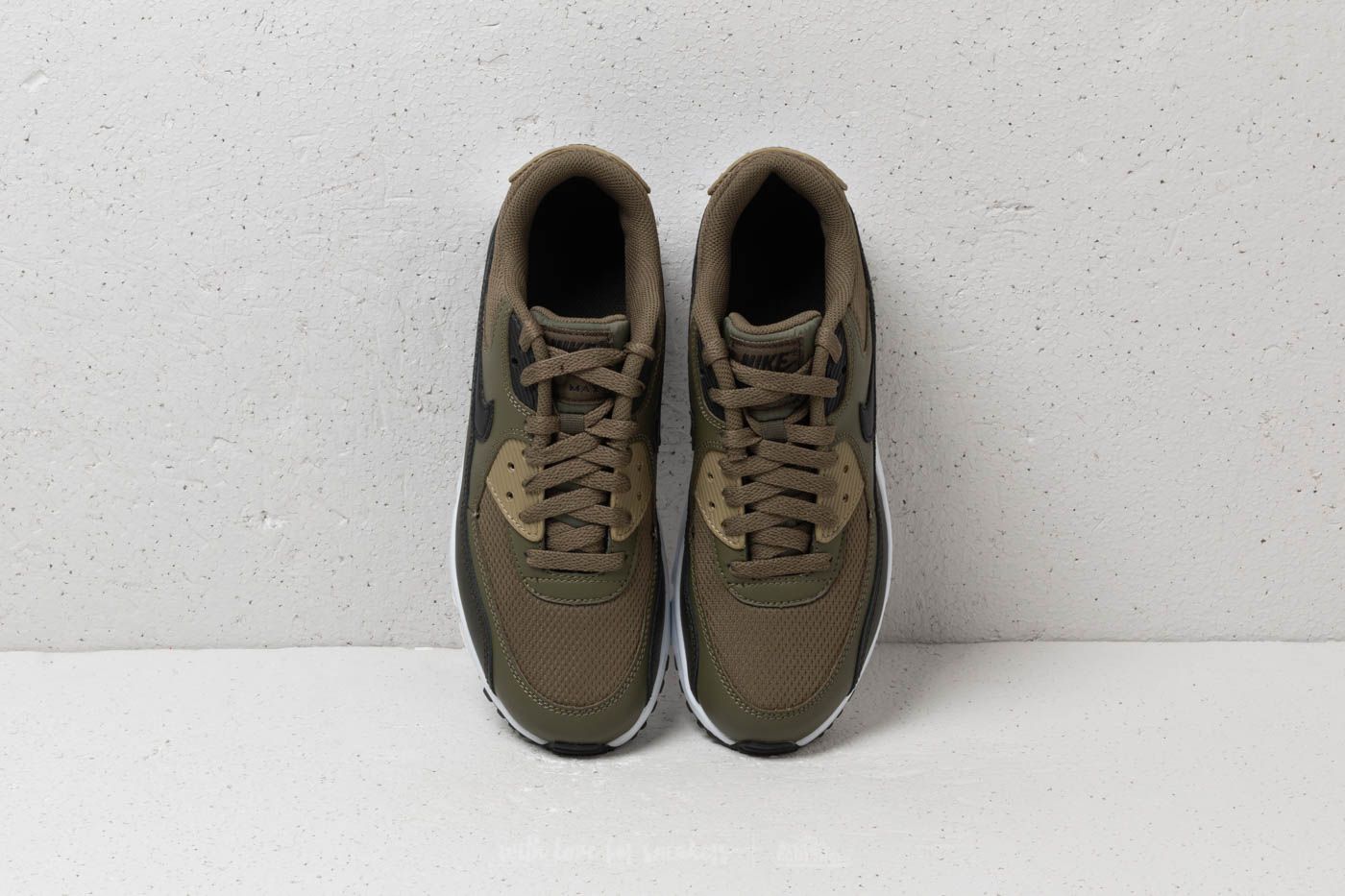Women's shoes Nike Air Max 90 Mesh (GS) Medium Olive/ Black-Sequoia