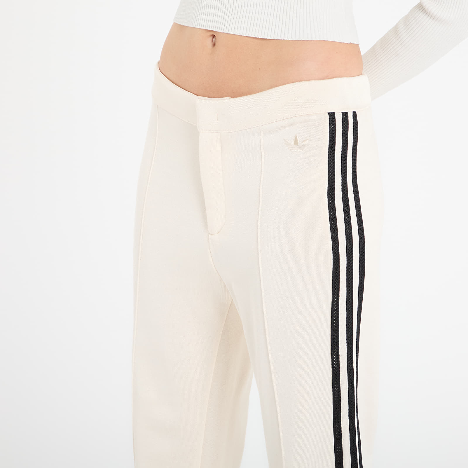 Hosen für Frauen adidas x Wales Bonner W Ft Track Pant Wonder White/ Wonder Quartz