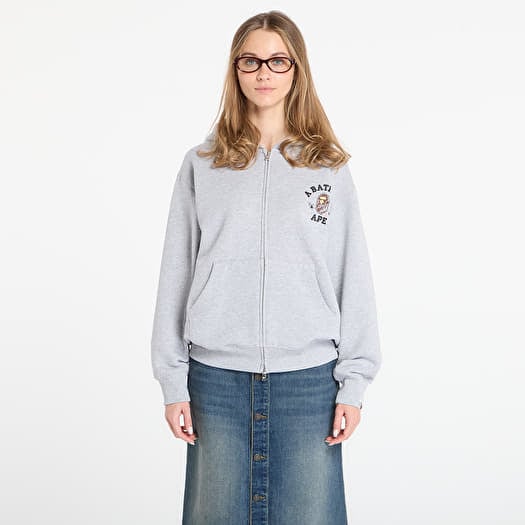 Sweatshirt BAPE® x FOOTSHOP - Zip-Up Hoodie Gray