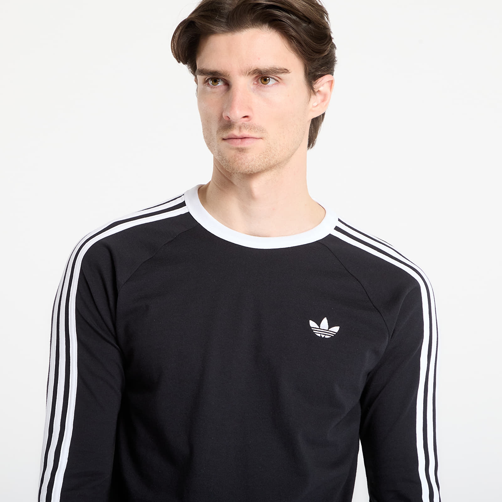 T-shirts homme adidas 3S Ls Tee Black