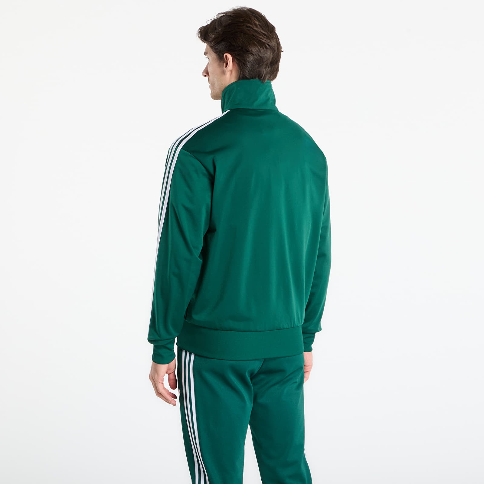 Meeste kapuutsiga dressid adidas Firebird Tt Collegiate Green
