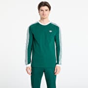 adidas 3S Ls Tee Collegiate Green