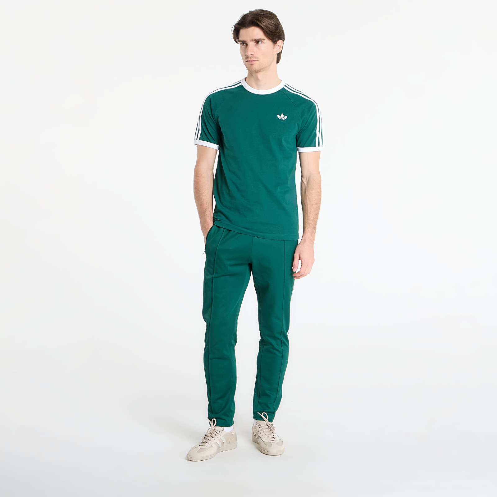 Мъжки тениски adidas 3S Tee Collegiate Green