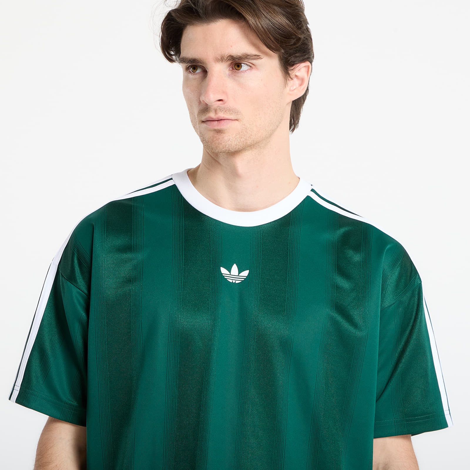 Trikots für Männer adidas Adicolor Jacquard Jersey Collegiate Green
