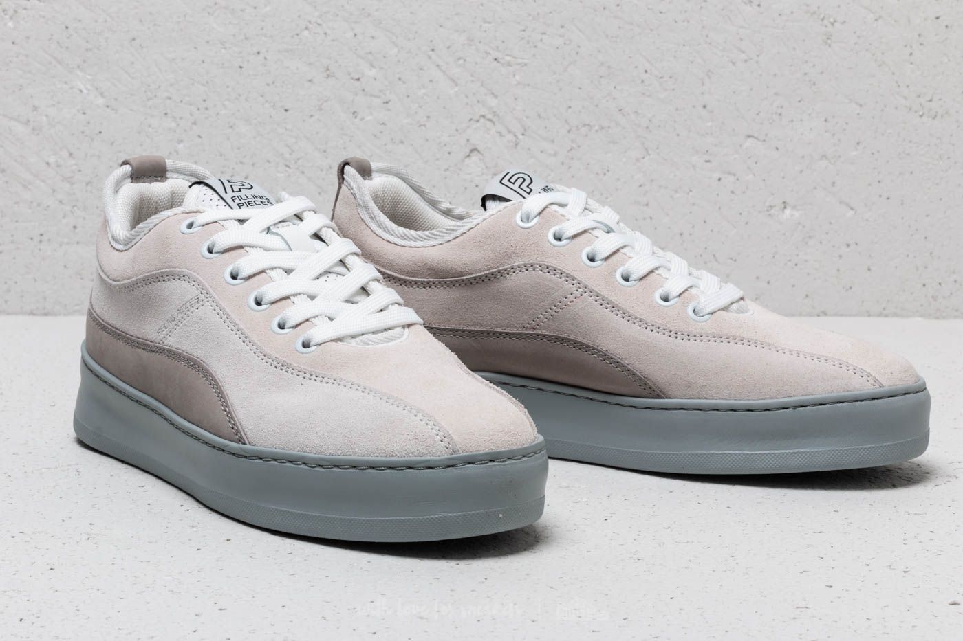Дамски кецове и обувки Filling Pieces Low Triplet Plain Light Khumbu White
