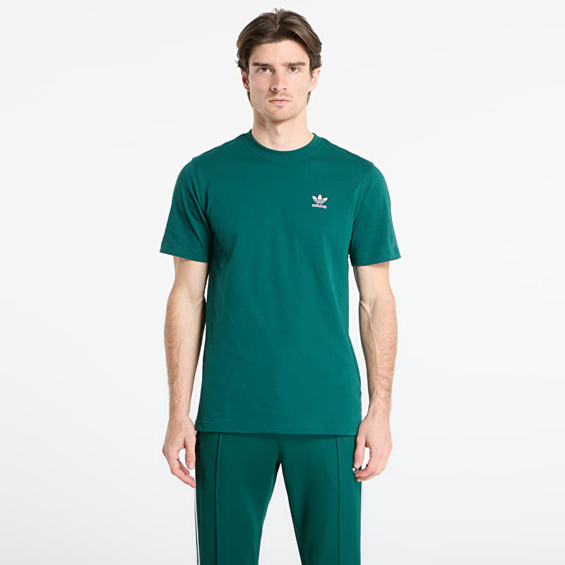 Tricou adidas Trefoil Essentials Tee Collegiate Green