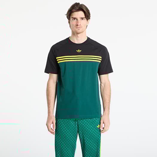 Футболка adidas Chest Stripes T-Shirt Collegiate Green