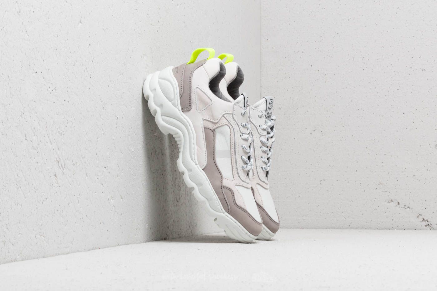 Dámské tenisky a boty Filling Pieces Low Curve Iceman Trimix White
