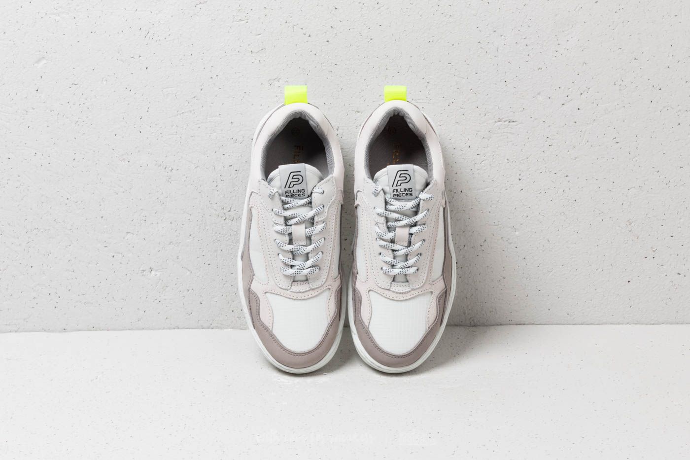 Dámské tenisky a boty Filling Pieces Low Curve Iceman Trimix White