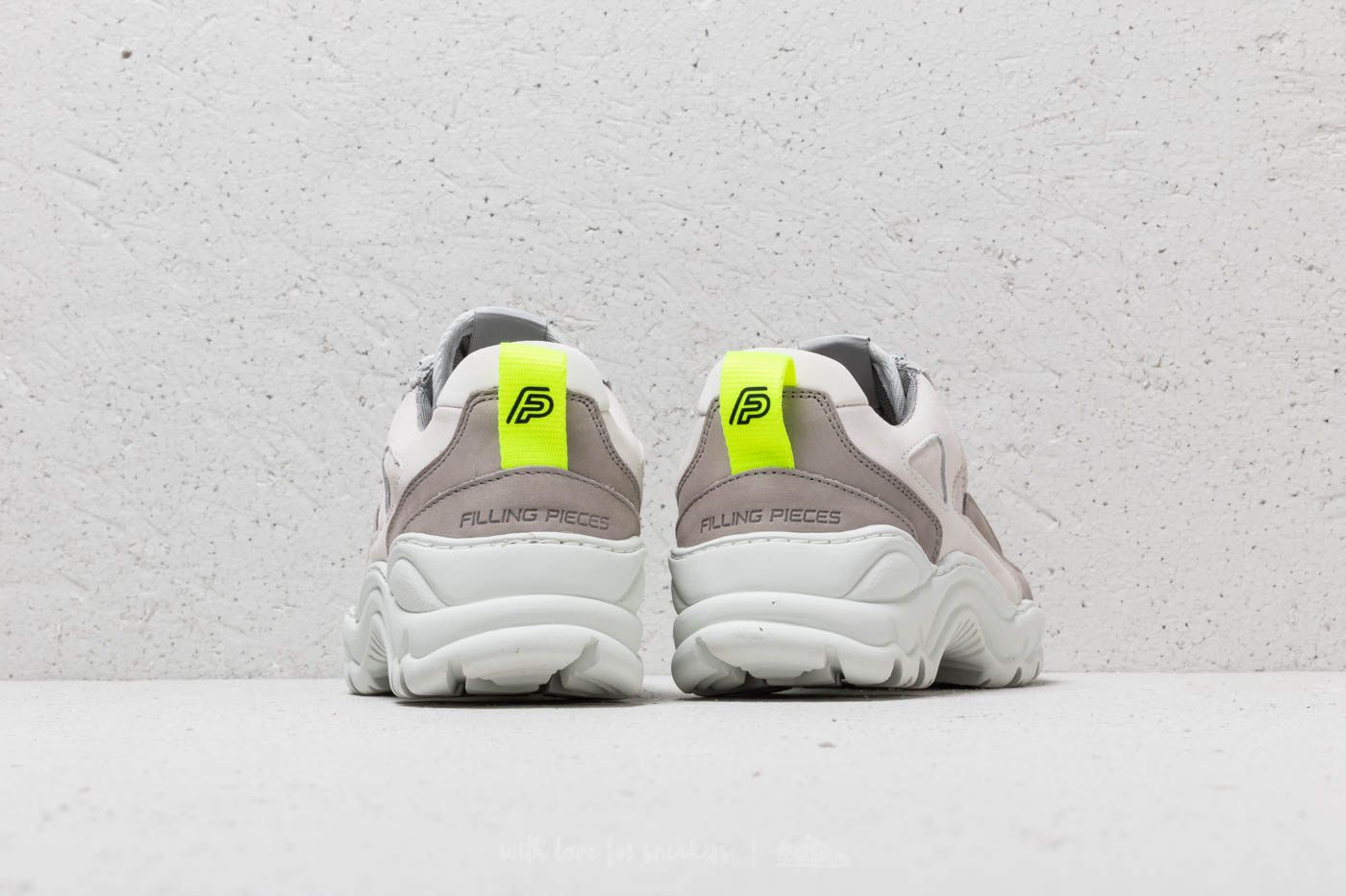 Dámské tenisky a boty Filling Pieces Low Curve Iceman Trimix White