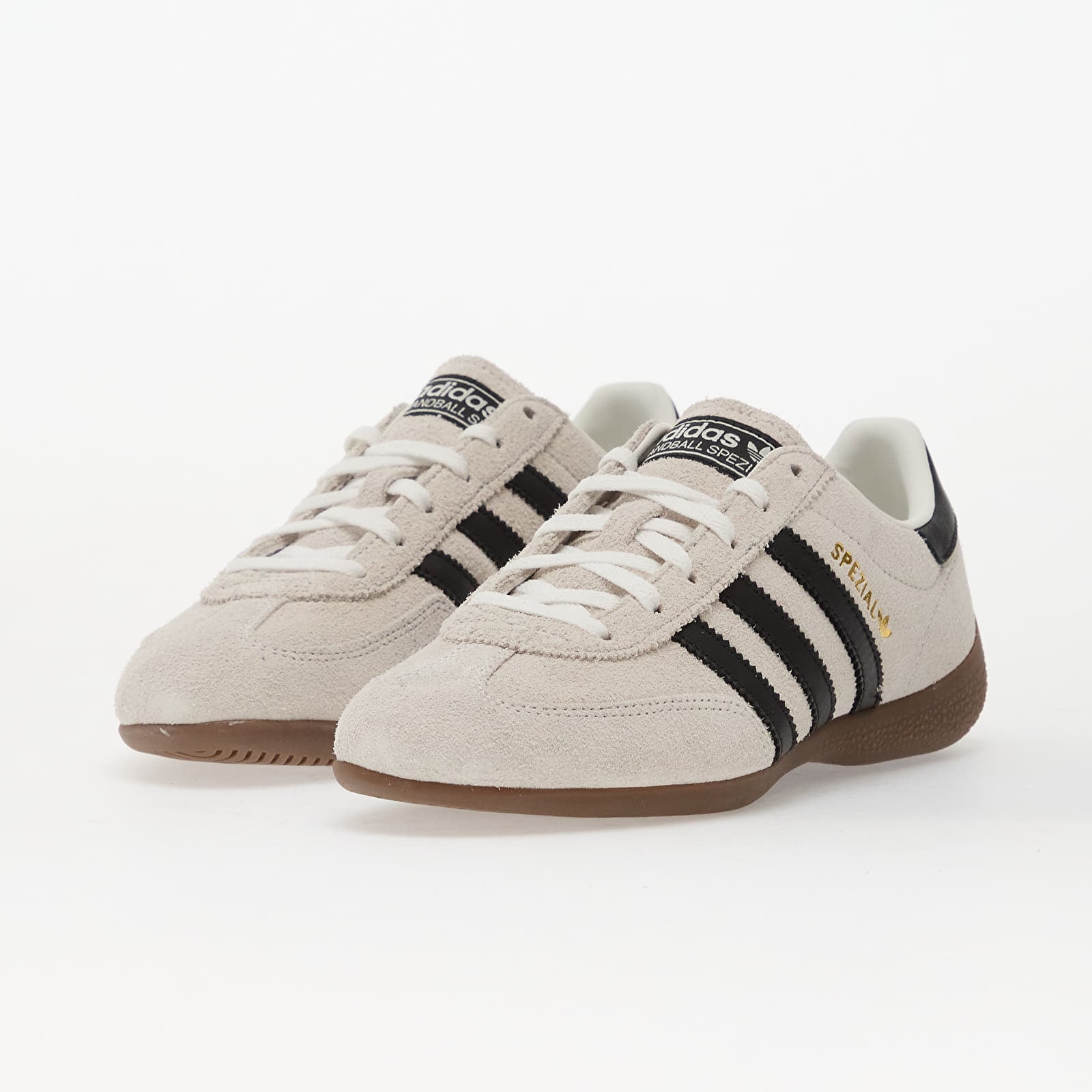 Women's shoes adidas Handball Spezial Lo Pro W Core White/ Core Black/ Gold Metallic