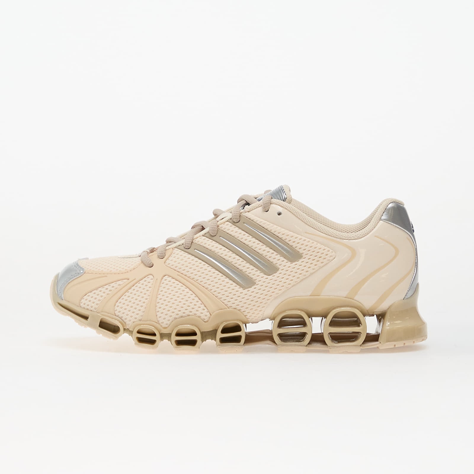 Women's shoes adidas Mega Ghostride W Wonder White/ Wonder Beige/ Silver Metallic