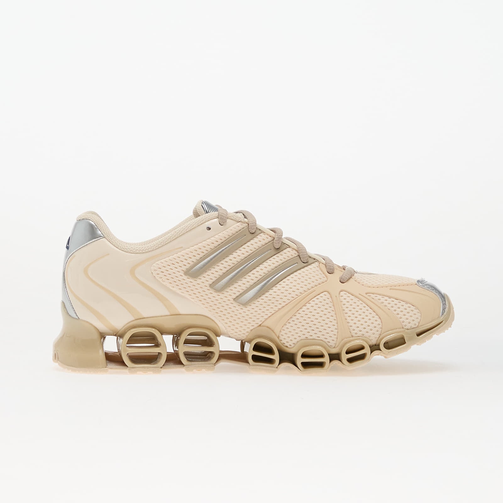 Women's shoes adidas Mega Ghostride W Wonder White/ Wonder Beige/ Silver Metallic