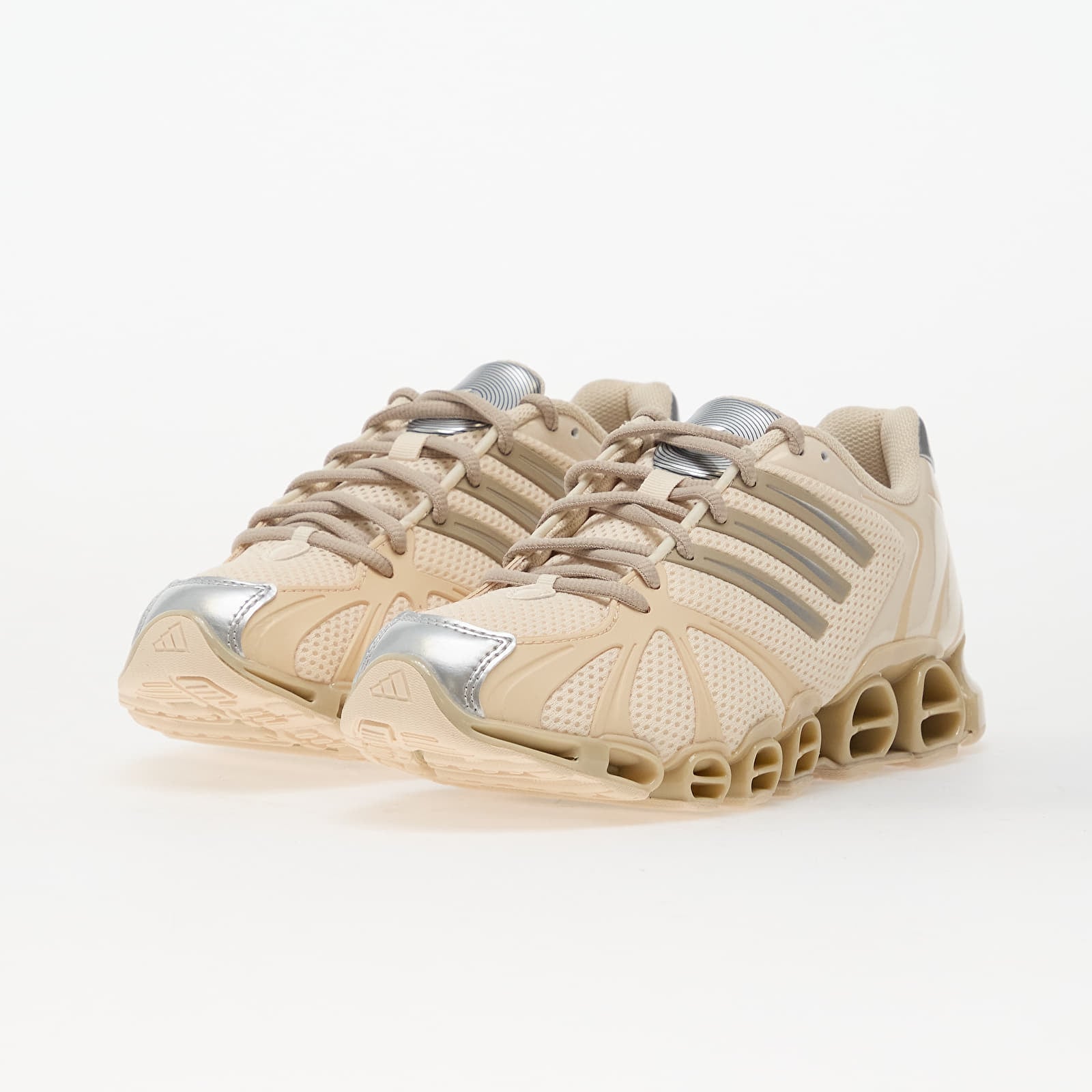Women's shoes adidas Mega Ghostride W Wonder White/ Wonder Beige/ Silver Metallic