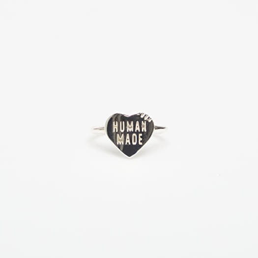 HUMAN MADE Heart Silver Ring Silver