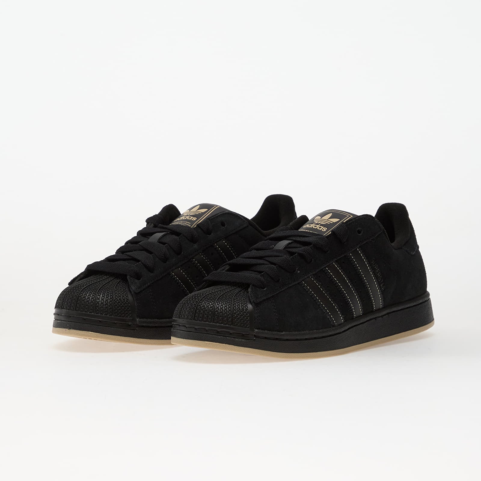 Scarpe uomo adidas Superstar II Core Black/ Core Black/ Stokha