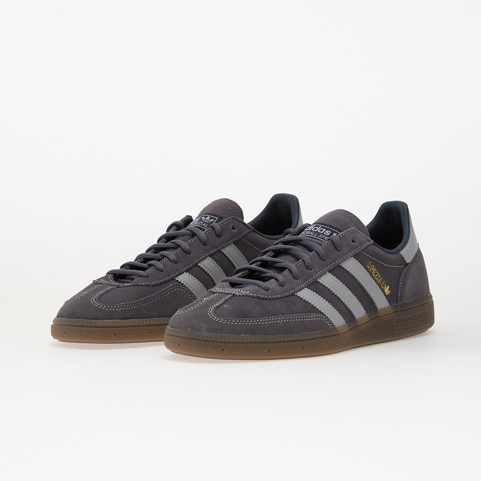 Pánske tenisky a topánky adidas Handball Spezial Auon/ Halo Silver/ Gum5