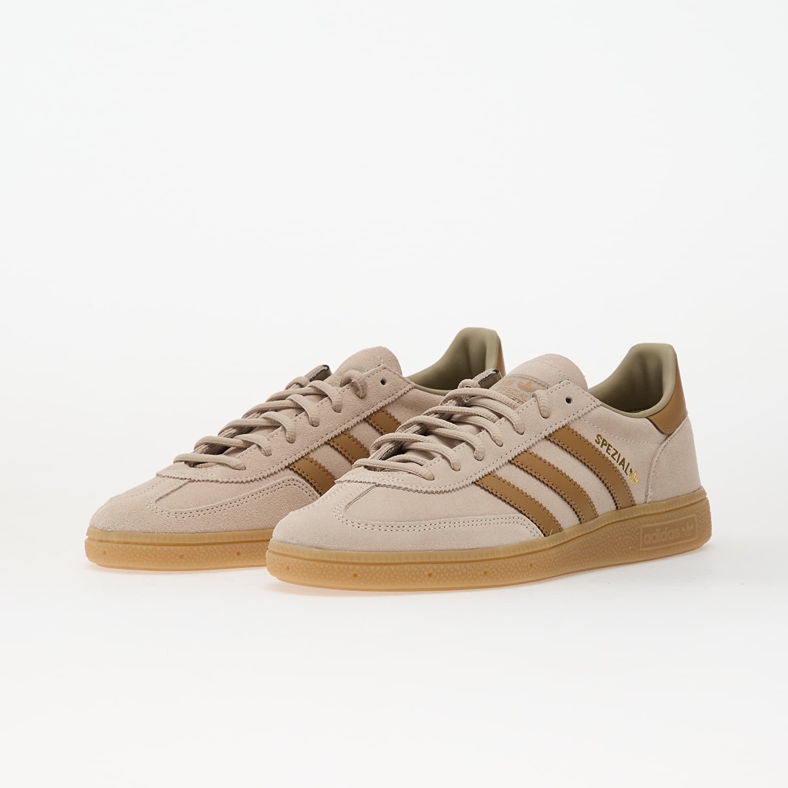 Pánske tenisky a topánky adidas Handball Spezial Wonder Beige/ Cardboard/ Gum4
