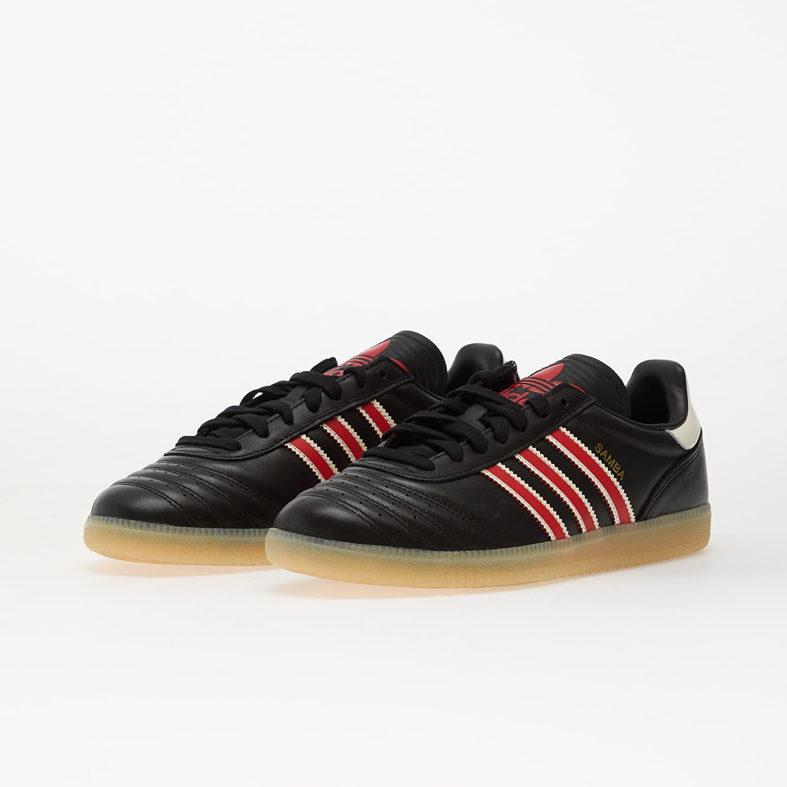 Scarpe uomo adidas Samba Jp Core Black/ Red/ Gum