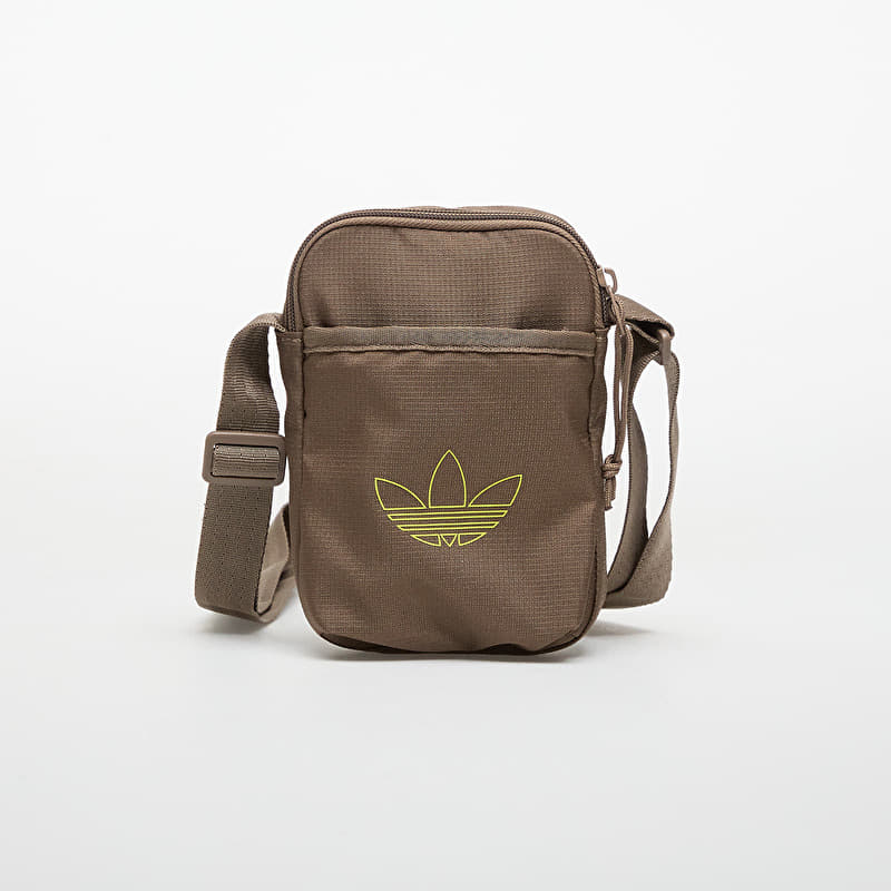 Väska adidas Adicolor Festival Bag Blanch Brown/ Semi Solar Yellow