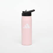 adidas Metal Water Bottle Straw 0.6 Liter Sandy Pink/ Black