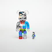 Medicom Toy BE@RBRICK Cyborg Superman 100% & 400% Set