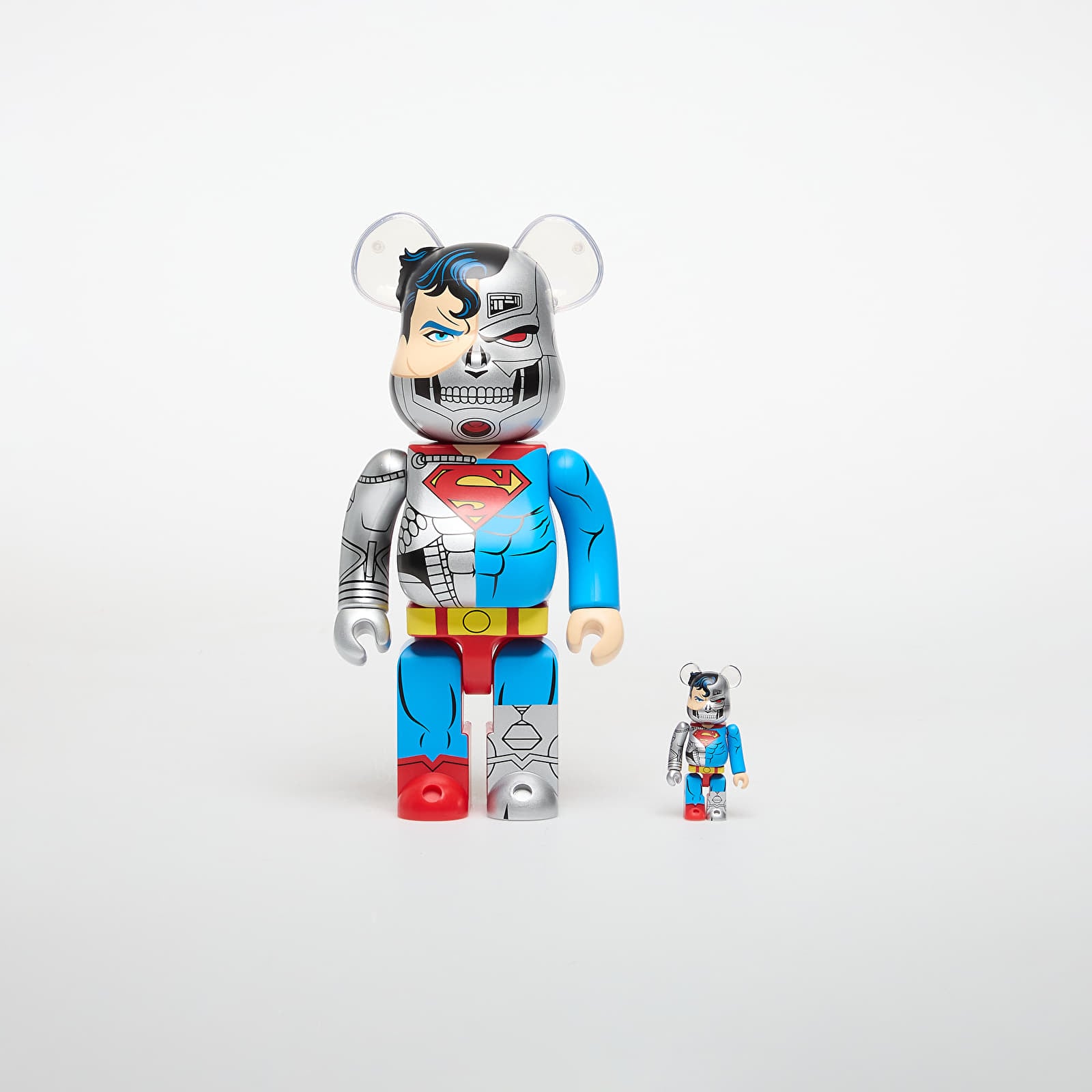Andet tilbehør Medicom Toy BE@RBRICK Cyborg Superman 100% & 400% Set